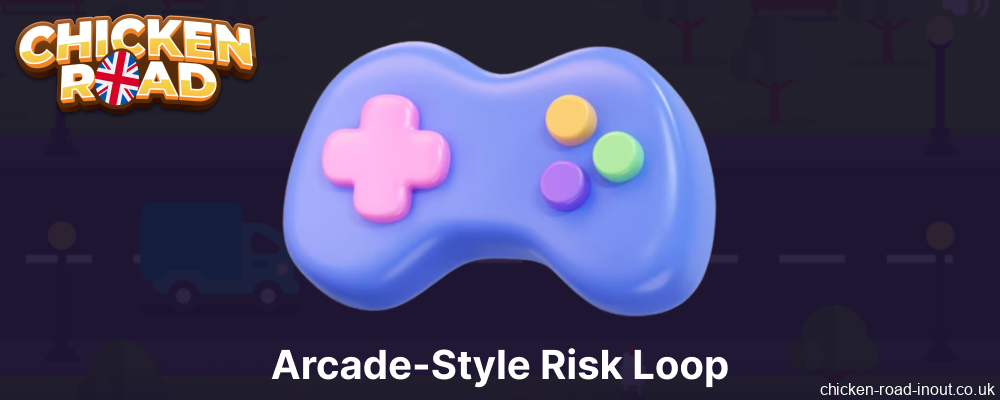 Arcade-style risk loop in the Chicken Road game in the UK
