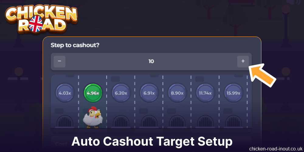 Chicken road game auto cashout target setup for UK players