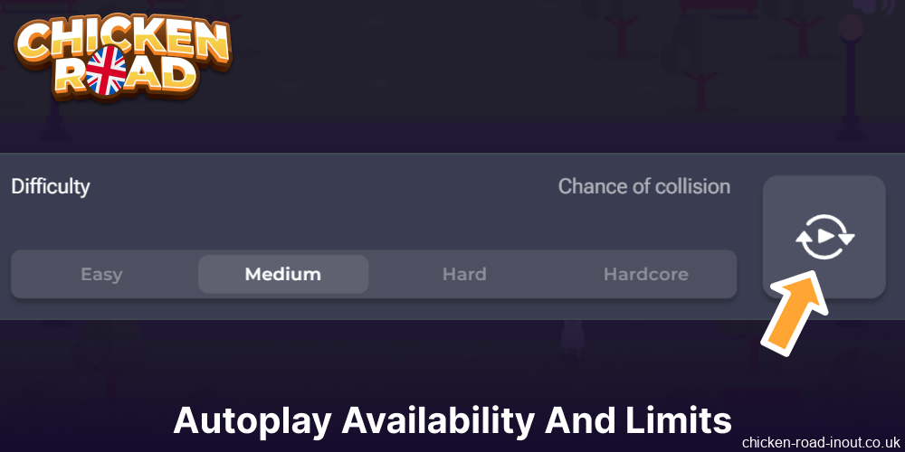 Autoplay availaility and limits in Chicken Road game in the UK